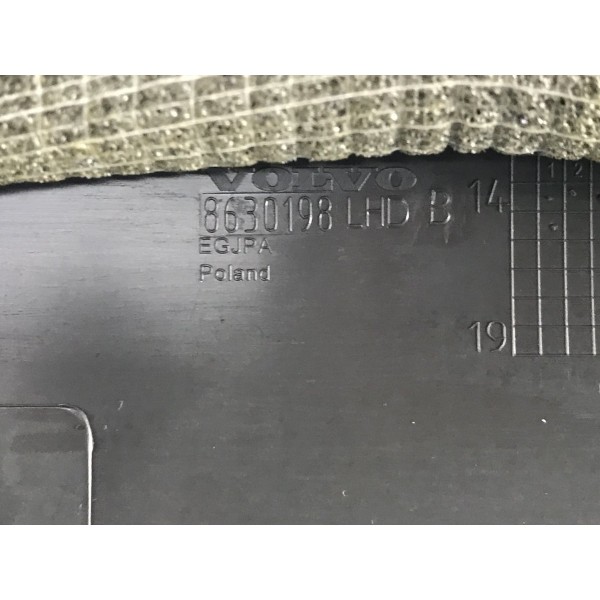 Acabamento Painel Inferior Direito Volvo Xc60 T5 T6 2015 Preto Liso