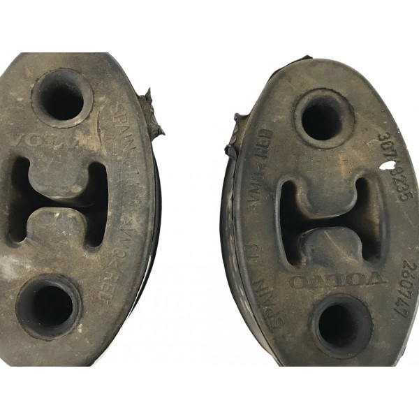 Par Coxim Escapamento Traseiro Volvo Xc60 T6 2015 (48942)