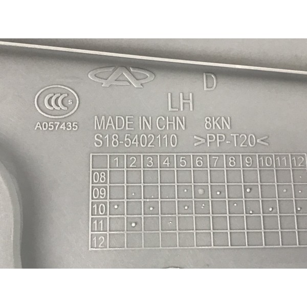 Acabamento Traseiro Esquerdo Chery S-18 2012 (48255)