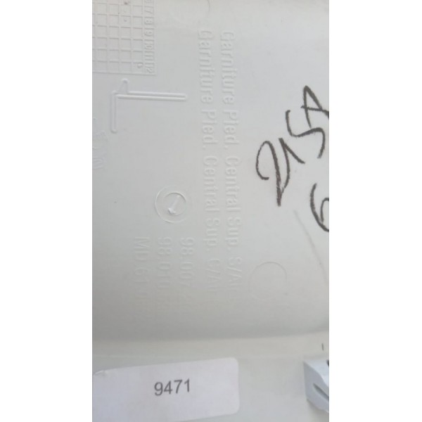 Acabamento Coluna Central  Esquerdo Peugeot 208 2017 9471