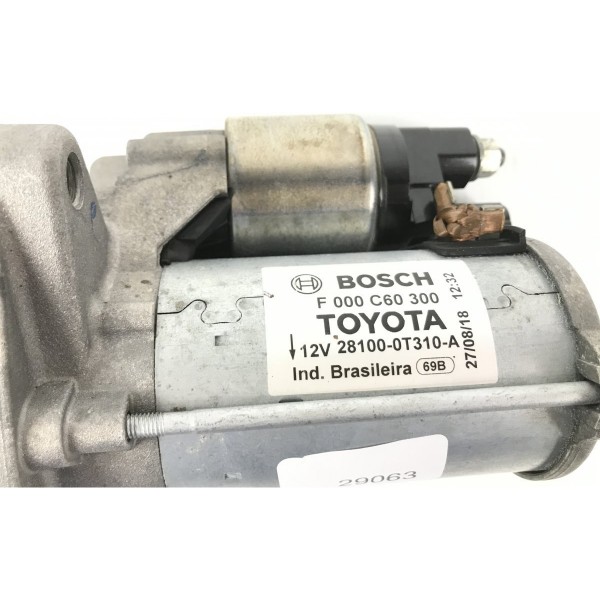 Motor Arranque Partida Toyota Corolla Xei 2015 16 17 18 2019