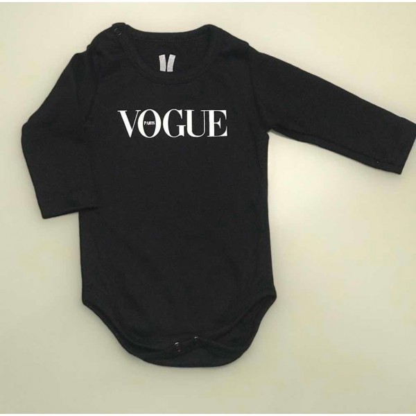 Combo 2 Body Infantil Capitão América E Vogue Apenas Hoje