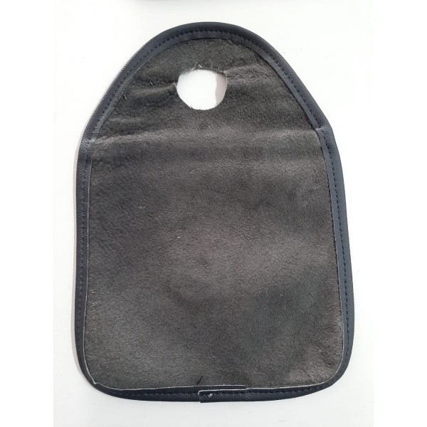 Lixeira De Carro Nova Couro 100% Legitimo Honda Preto/cinza