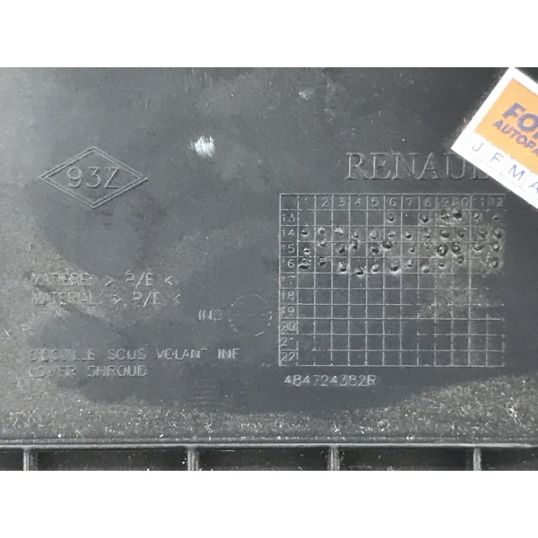 Moldura Superior Volante Sandero/ Logan 2018/2020 (52025) 52049