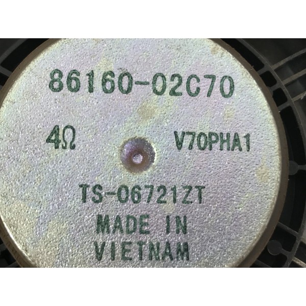 Alto Falante Dianteiro Esquerdo Corolla Xei 2016 17 18 2019 Preto