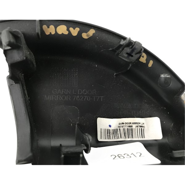 Acabamento Interno Retrovisor Esquerdo Hr-v 2021 (26312)