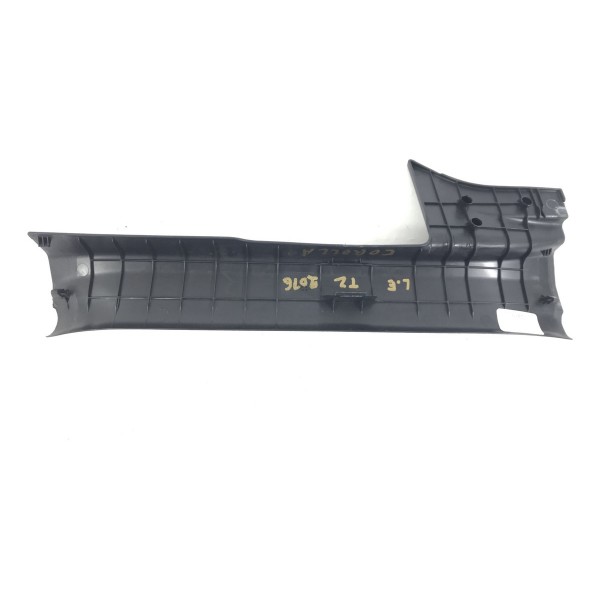 Soleira Porta Traseira Esquerda Corolla Xei 2016 17 18 2019 Preto