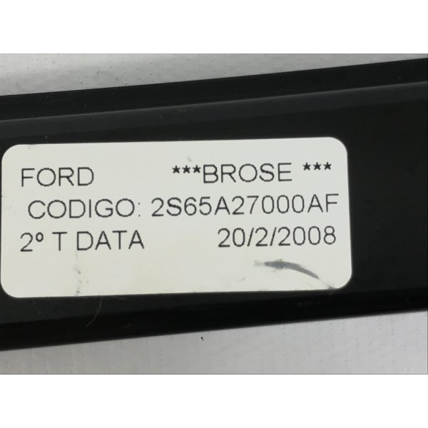 Máquina Vidro Traseiro Direito Fiesta 2009 10 11 12 13 2014