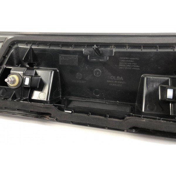 Lanterna Traseira Central Volkswagen Nivus 2021 2022 2023 Preto