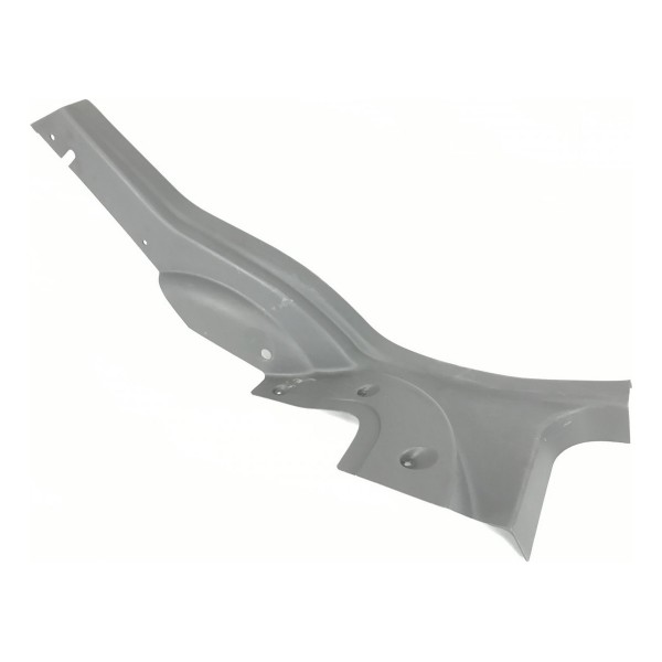 Acabamento Soleira Traseira Esquerda Face 2012 Cinza-escuro