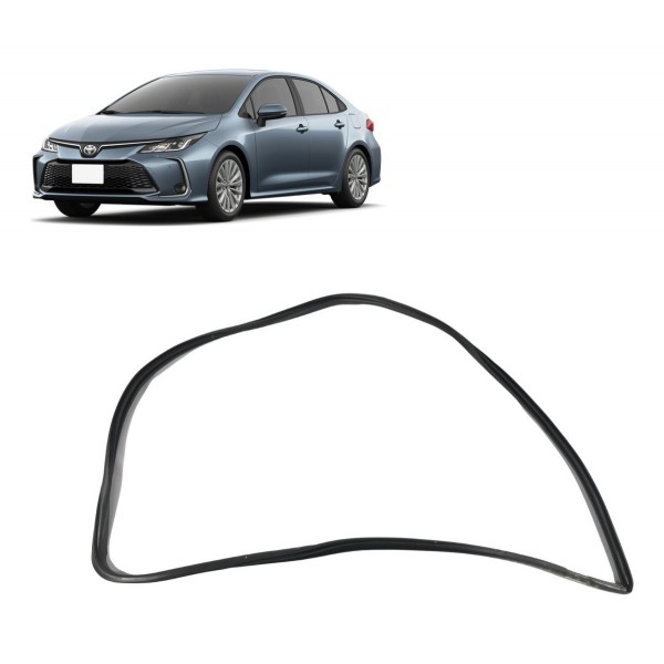 Borracha Vedação Dianteira Direita Corolla Altis 2022 2023