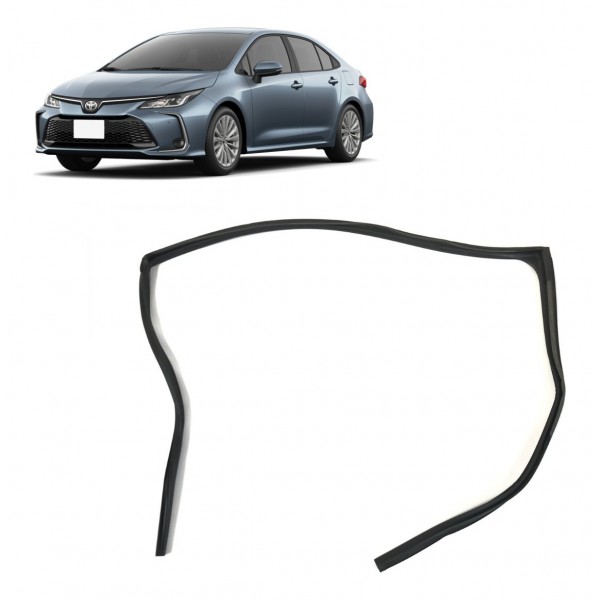 Borracha Vidro Dianteiro Direito Corolla Altis 2021 22 2023