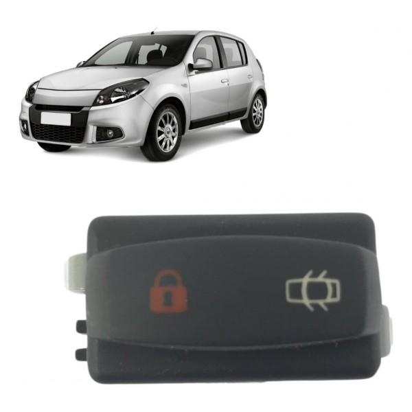 Botão Chave Trava Portas Renault Logan Duster Sandero