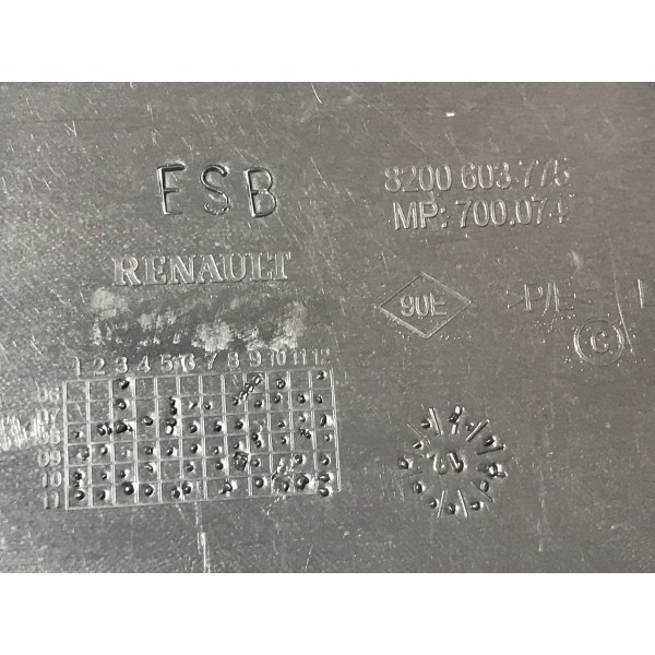 Acabamento Coluna Central Esquerdo Sandero 2011 12 13 2014