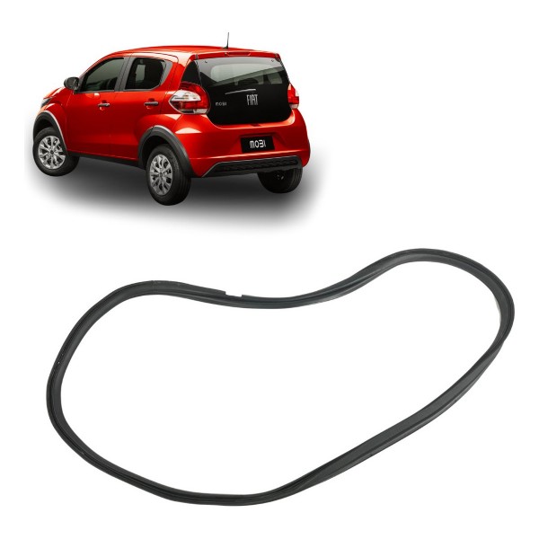 Borracha Porta Malas Fiat Mobi 2016 17 18 19 20 21 22 2023