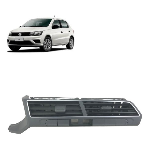 Moldura Difusor Ar Central Vw Gol Saveiro Voyage 2022 2023