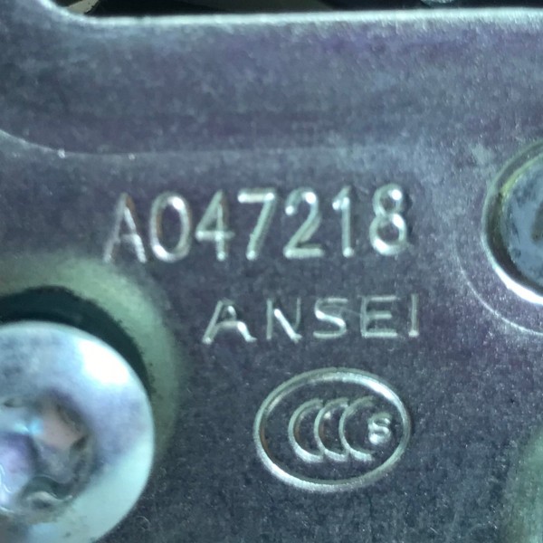 Fechadura Traseira Esquerda Asx Outlander 2.0 2014 A 2020