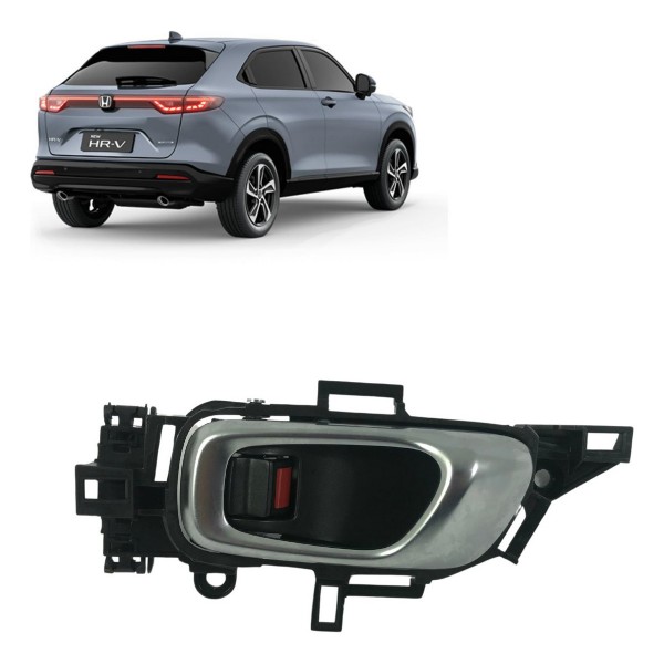 Maçaneta Interna Porta Traseira Esquerda Hrv 2022 2023 2024 Traseira