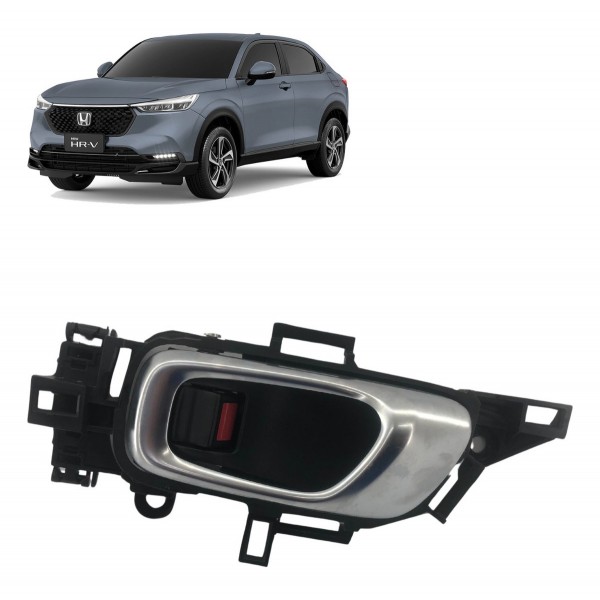 Maçaneta Interna Porta Dianteira Esquerda Hrv 2022 2023 2024 Dianteira