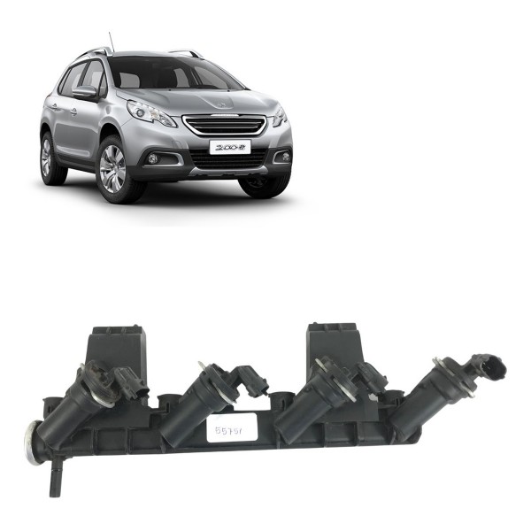 Flauta Bico Injetor Peugeot 2008 208 C3 1.6 2017 18 2019