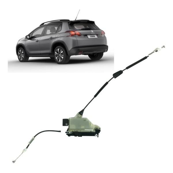 Fechadura Traseira Esquerda Peugeot 2008 208 2016 17 18 2019