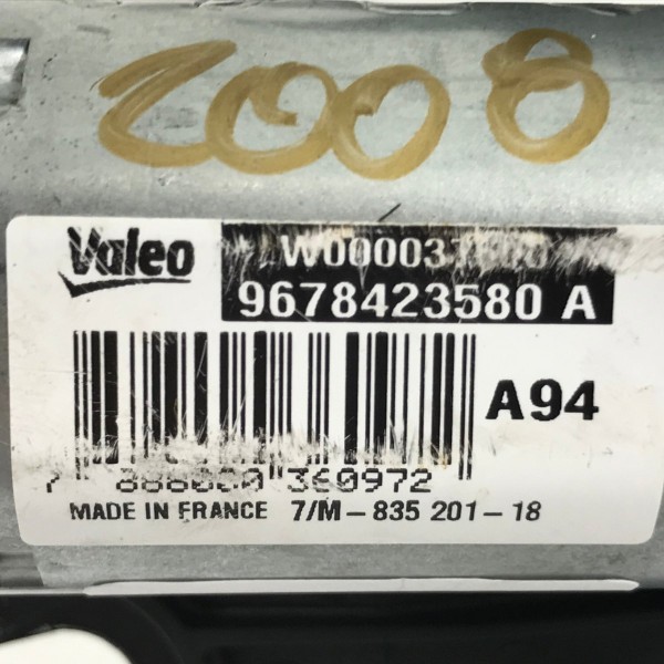 Motor Limpador Traseiro Peugeot 2008 1.6 2015 16 17 18 2019