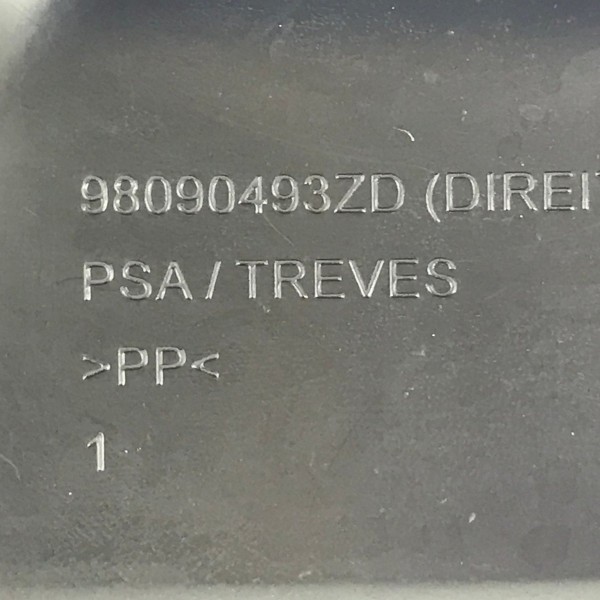Puxador Tampa Traseira Direita Peugeot 2008 2016 17 18 2019