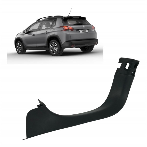 Acabamento Porta Malas Esquerdo Peugeot 2008 2019 C/detalhe