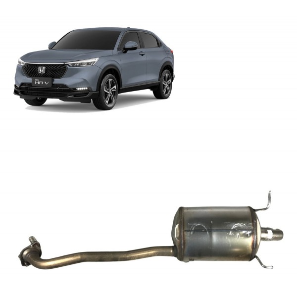 Escapamento Silencioso Honda 1.5 Hrv 2023 2024 C/detalhe