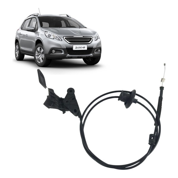 Cabo Abertura Capô Peugeot 2008 1.6 2015 2016 2017 2018 2019