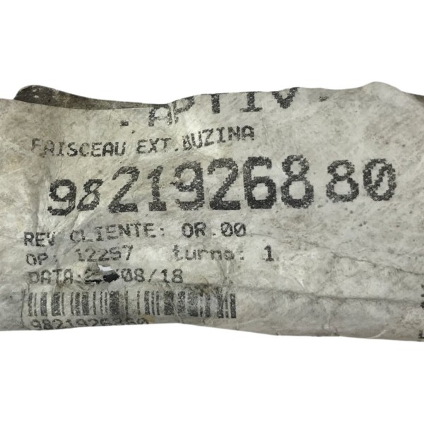 Chicote Conector Buzina Peugeot 2008 1.6 2015 16 17 18 2019