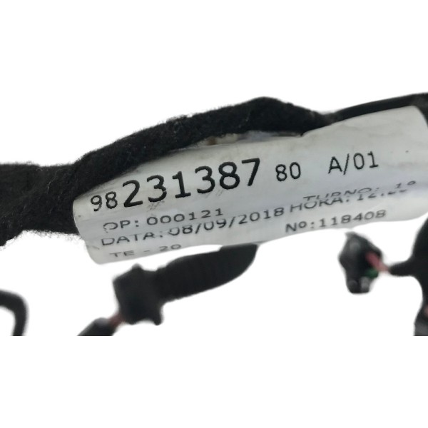 Chicote Porta Mala Peugeot 2008 1.6 2015 2016 2017 2018 2019