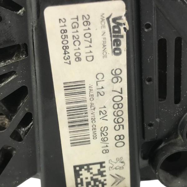 Alternador Peugeot 2008 1.6 2015 2016 2017 2018 2019