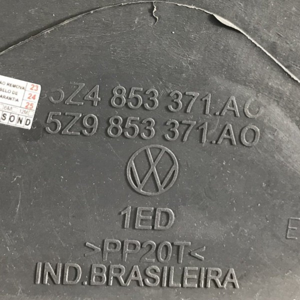 Soleira Porta Dianteira Esquerda Gol Vw Fox 2014/2017