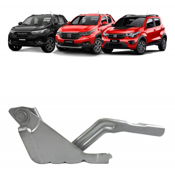 Dobradiça Direita Capo Fiat Nova Strada Mobi 2017 19 2024