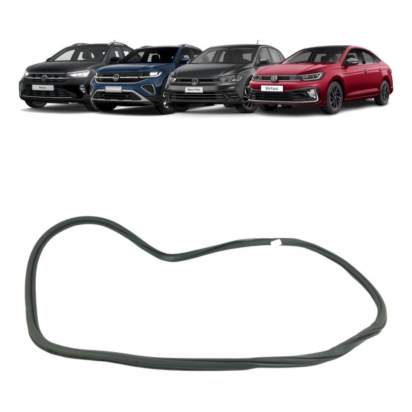 Borracha Vedação Traseira Direita Nivus Polo T Cross Virtus