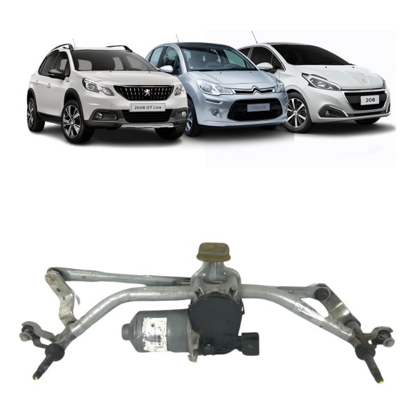Motor Limpador Dianteiro Peugeot 2008 208 Citroen C3 1.6