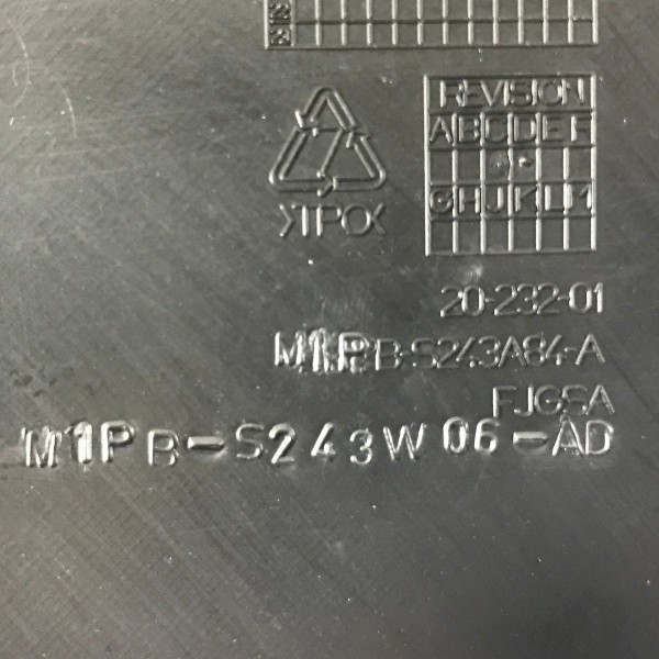 Acabamento Coluna Central Direita Ford Bronco 2022 2023 2024