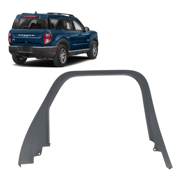 Moldura Vidro Porta Traseira Esquerda Ford Bronco 2023 2024