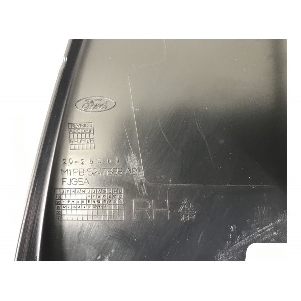 Moldura Vidro Porta Traseira Direita Ford Bronco 2021 2024 Preto