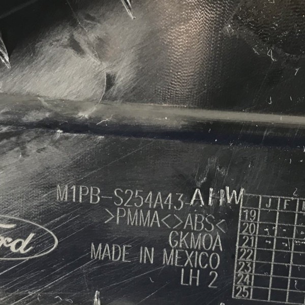 Friso Lateral Porta Traseira Esquerda Ford Bronco 2021 2024