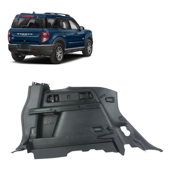 Forro Lateral Porta Malas Esquerda Ford Bronco 2022 23 2024