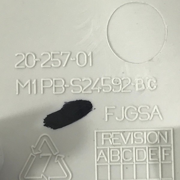 Acabamento Coluna Central Direito Ford Bronco 2022 23 2024