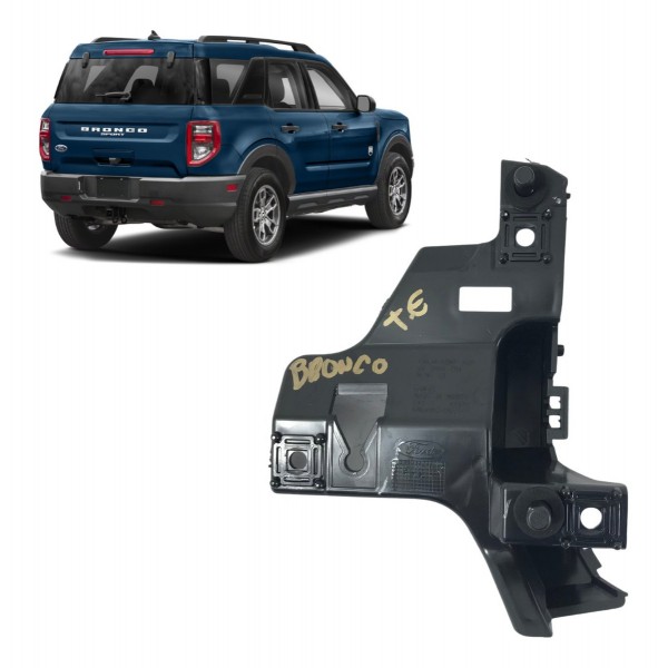 Suporte Parachoque Traseiro Esquerdo Bronco 2021 C/detalhe