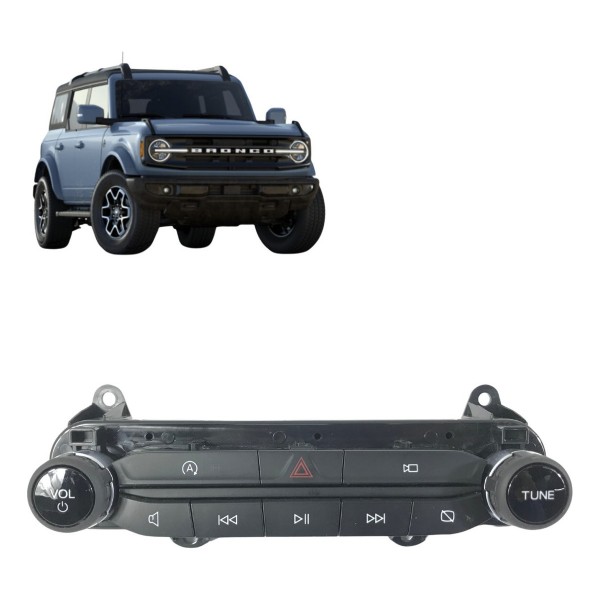 Comando Midia Alerta Ford Bronco 2.0 2021 2022 2023 2024