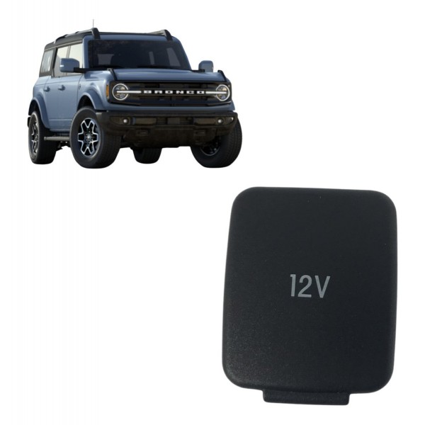 Tomada 12v Ford Bronco 2021 2022 2023 2024