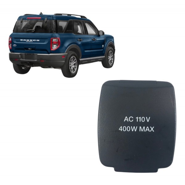 Tomada 110v Porta Malas Ford Bronco 2021 2022 2023 2024