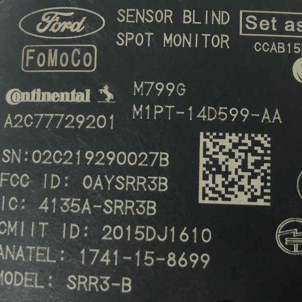 Modulo Sensor Estacionamento Esquerdo Bronco 2022 23 2024