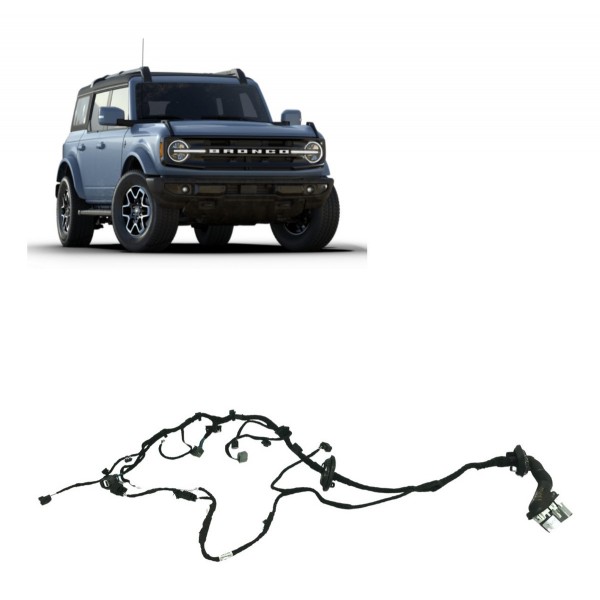 Chicote Porta Dianteira Esquerda Ford Bronco 2021 22 23 2024