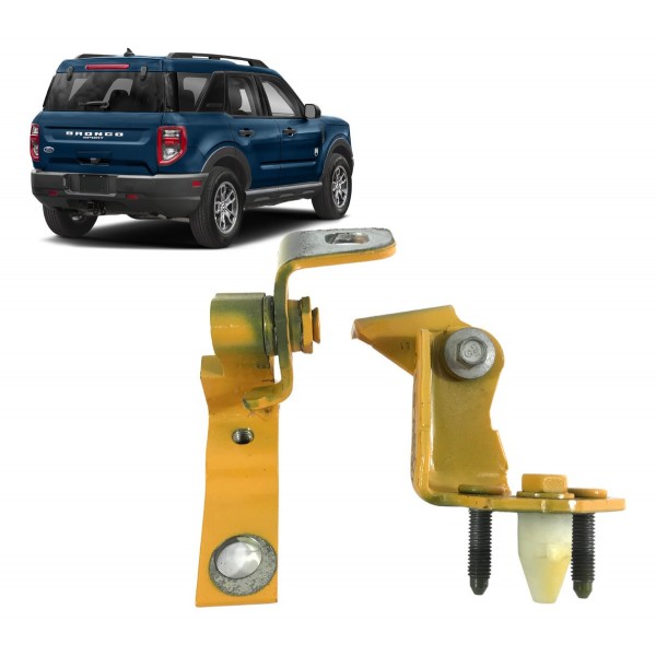 Par Dobradiça Porta Traseira Direita Ford Bronco 2023 2024